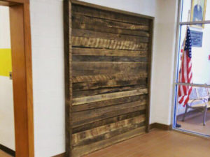 Reclaimed Barn wood wall